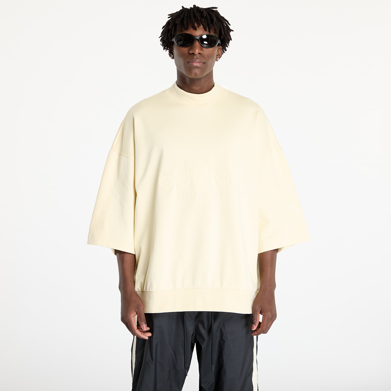 Fear of God Style Box Logo Tee 130 Butter detail 2
