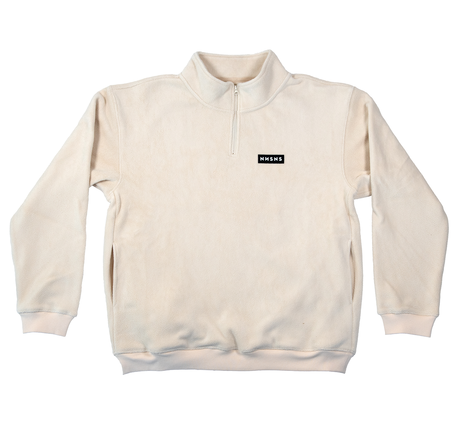 Off-White Style Fleece 1/4 Zip 131 Cherry detail 3