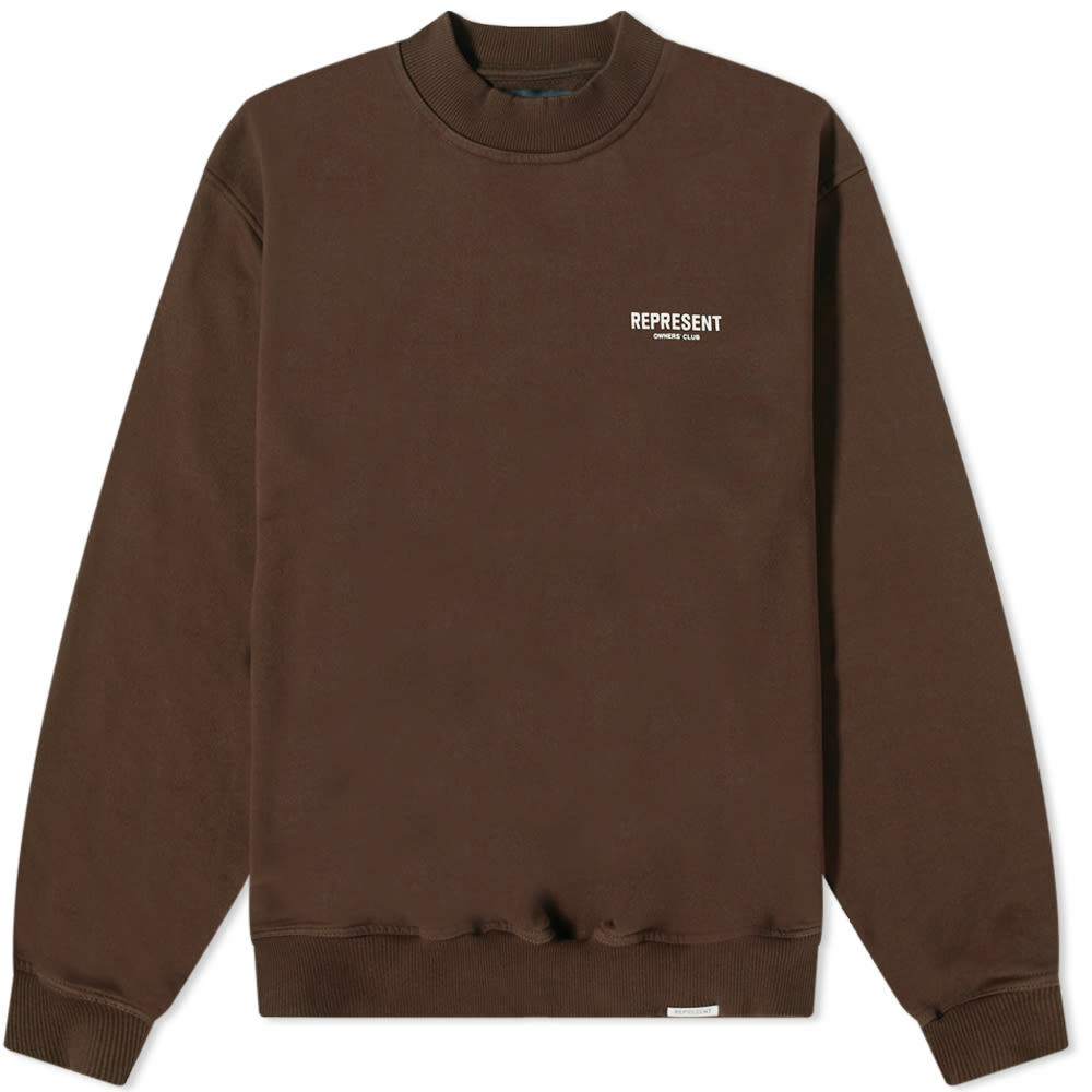 Represent Style Crewneck Sweat 134 Chocolate detail 2