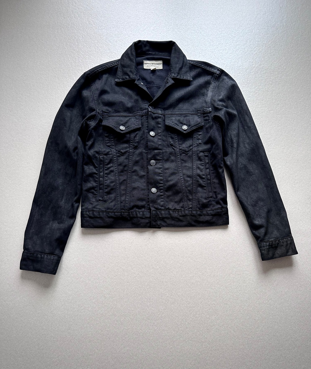 ALD Style Denim Trucker 139 Bone detail 4