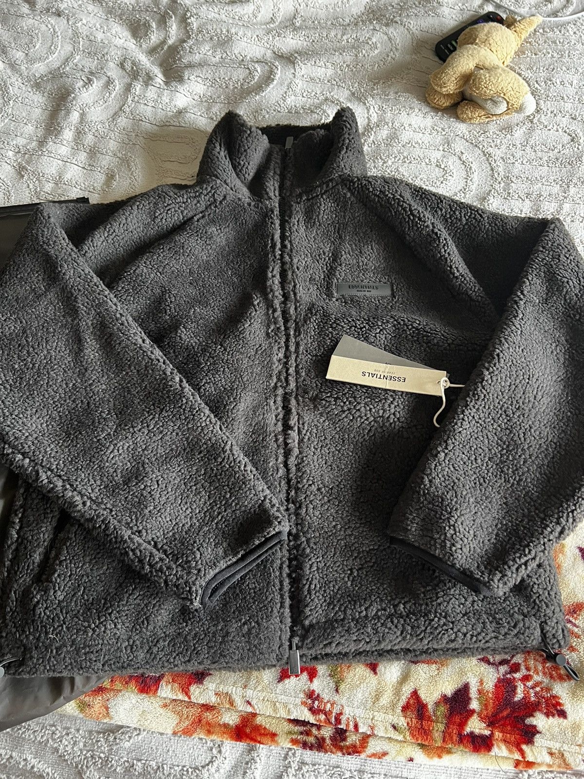 Essentials Style Racing Jacket 140 Dusty Rose detail 5