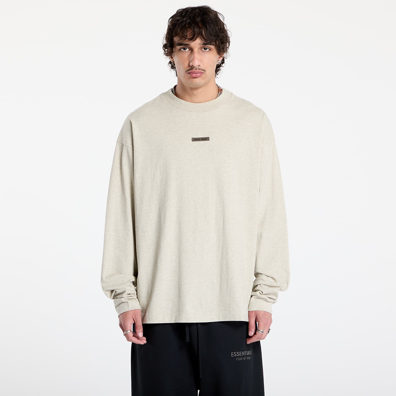 Fear of God Style Long Sleeve Tee 148 Stone detail 3