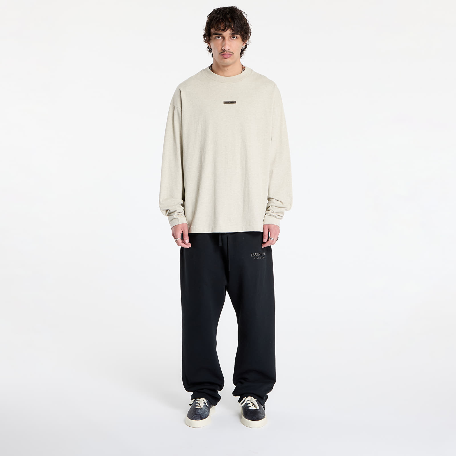 Fear of God Style Long Sleeve Tee 148 Stone detail 4