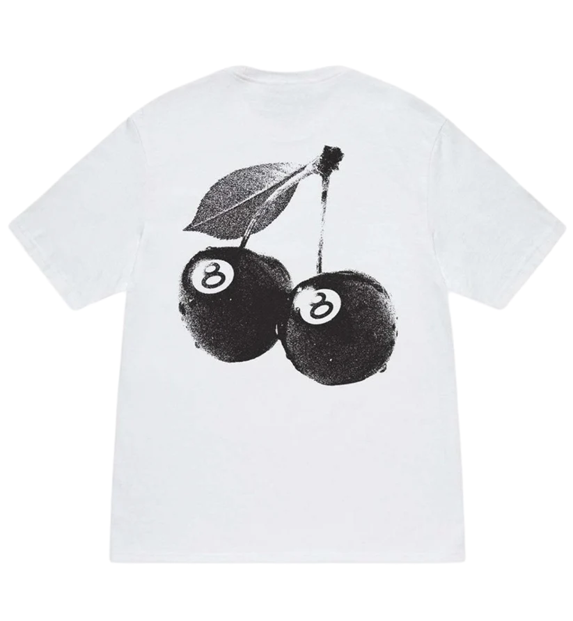Stussy Style Long Sleeve Tee 154 Cherry detail 2