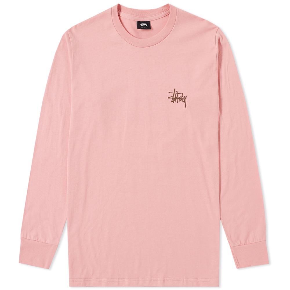 Stussy Style Long Sleeve Tee 154 Cherry detail 4