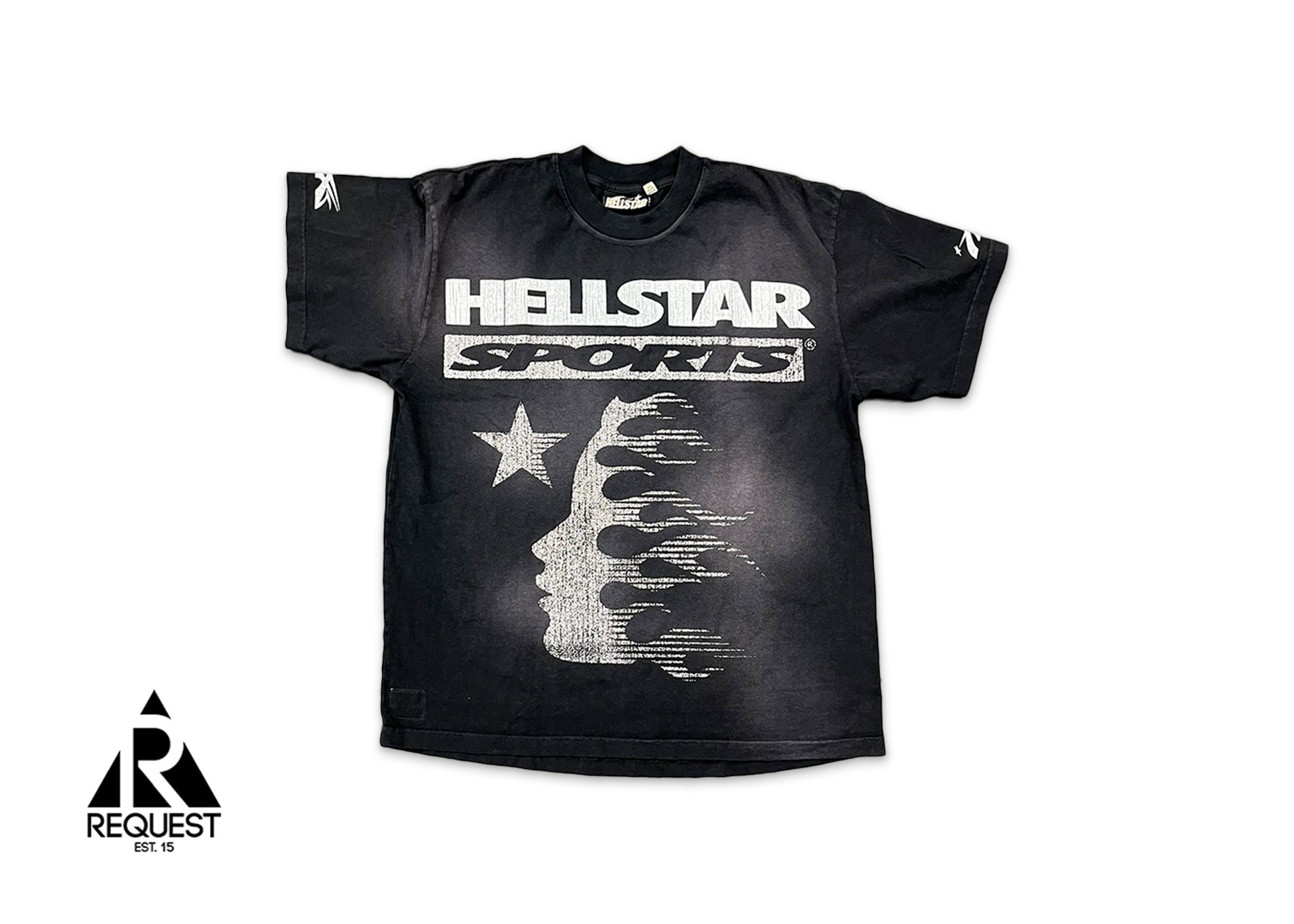 Hellstar Style Hellstar Sports Tee Black / White detail 2