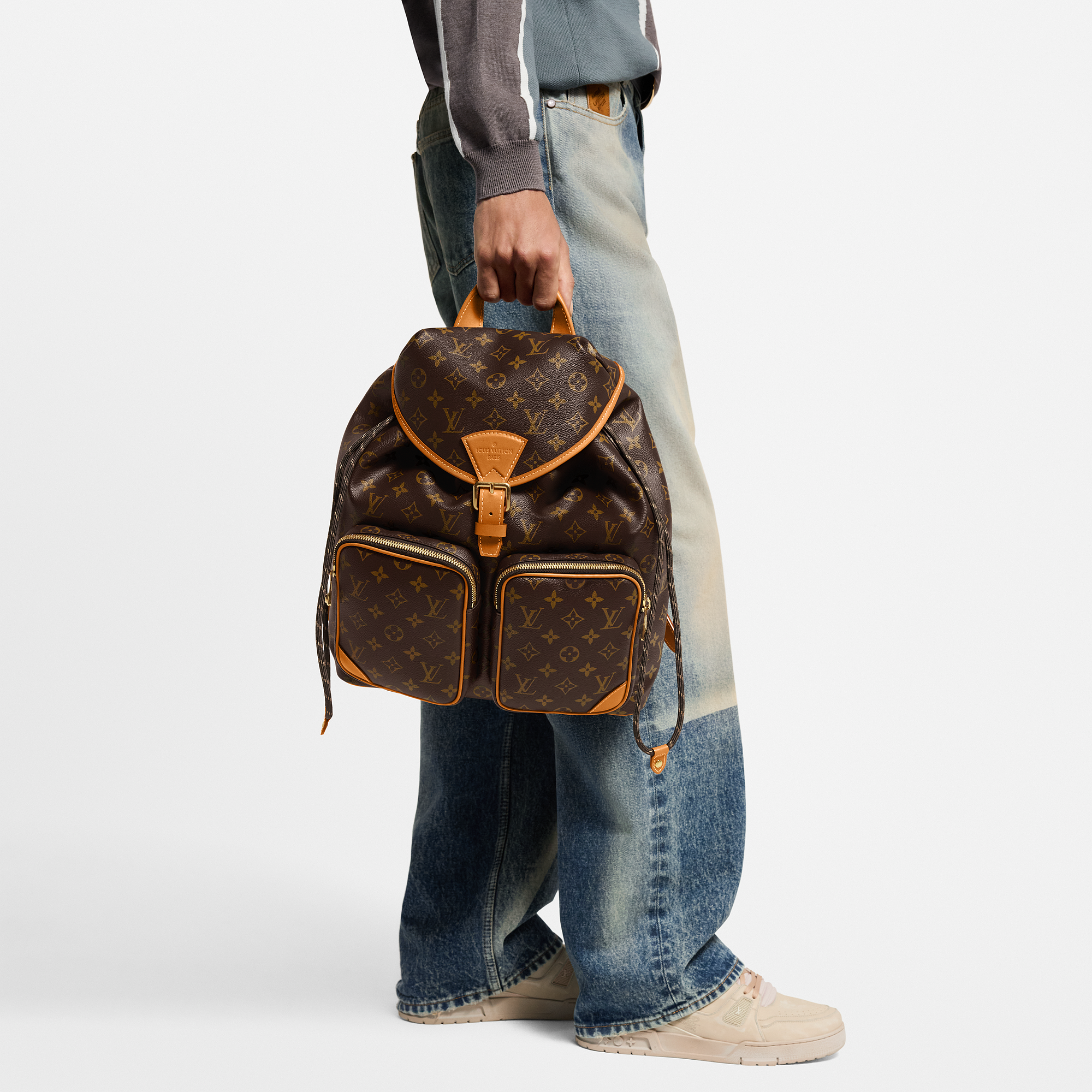 LV Style Cargo Vest 161 Dusty Rose detail 4