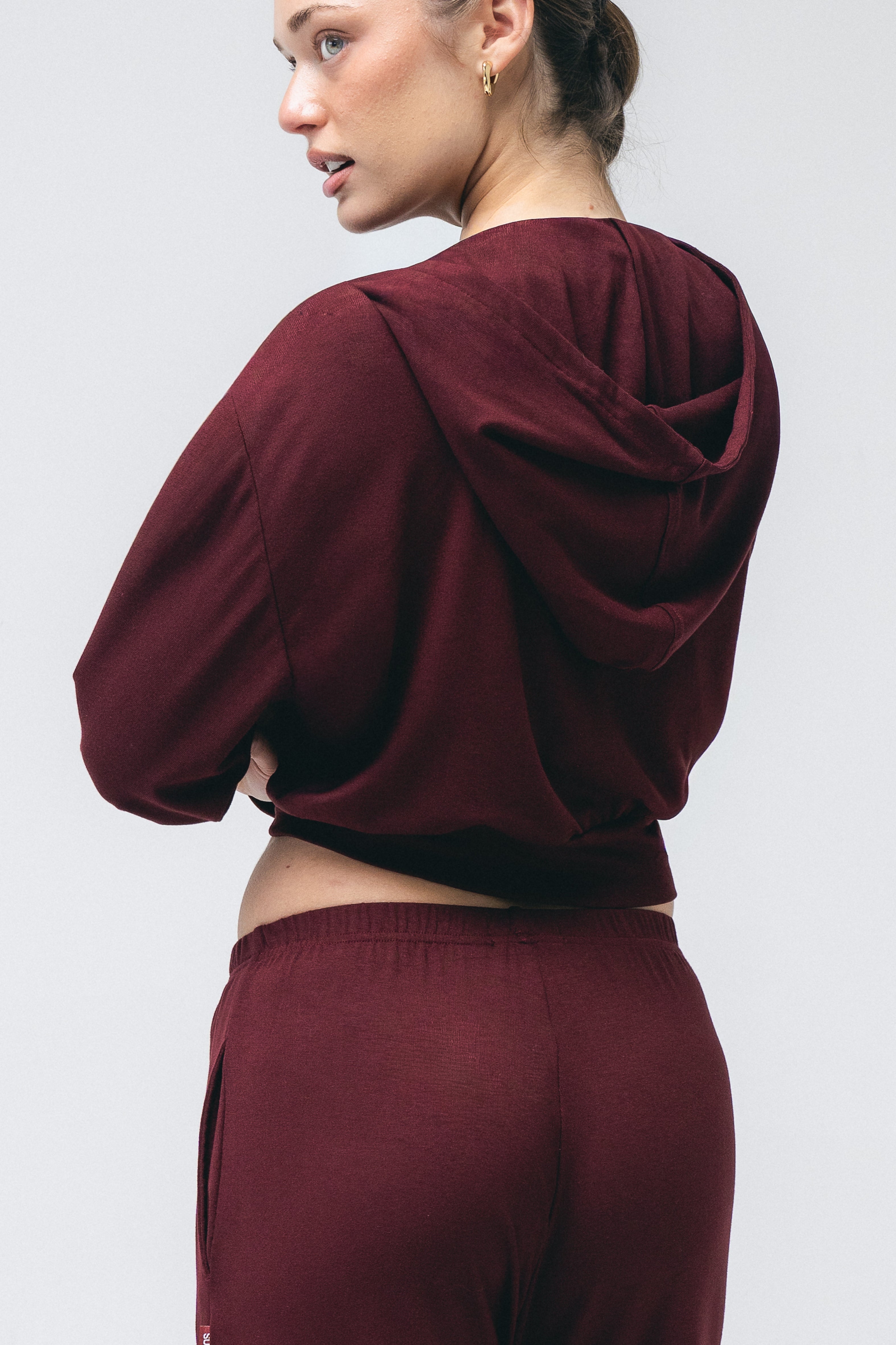 ALD Style Zip Hoodie 162 Cherry detail 2