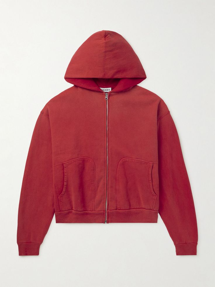 ALD Style Zip Hoodie 162 Cherry detail 3