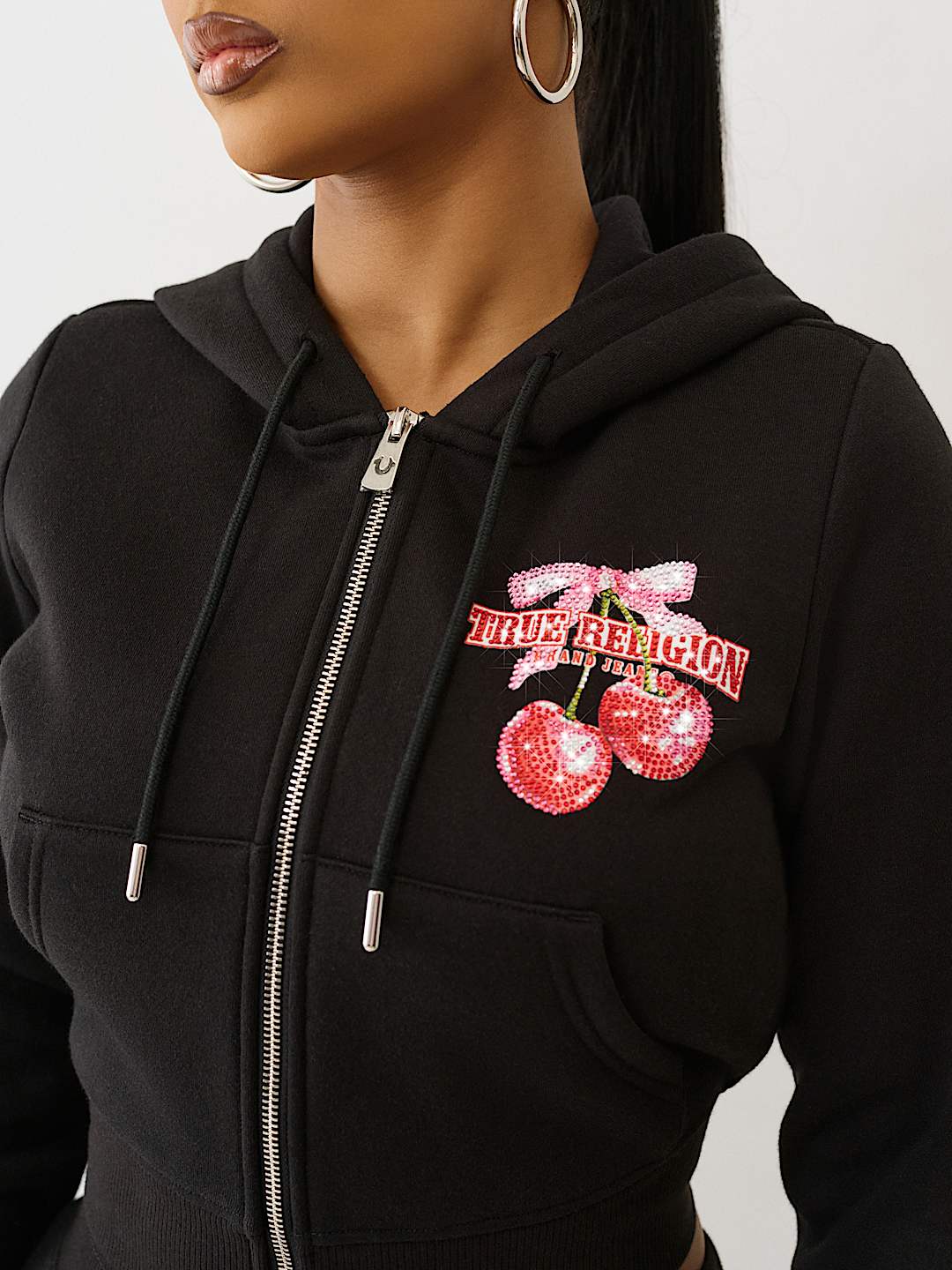 ALD Style Zip Hoodie 162 Cherry detail 4
