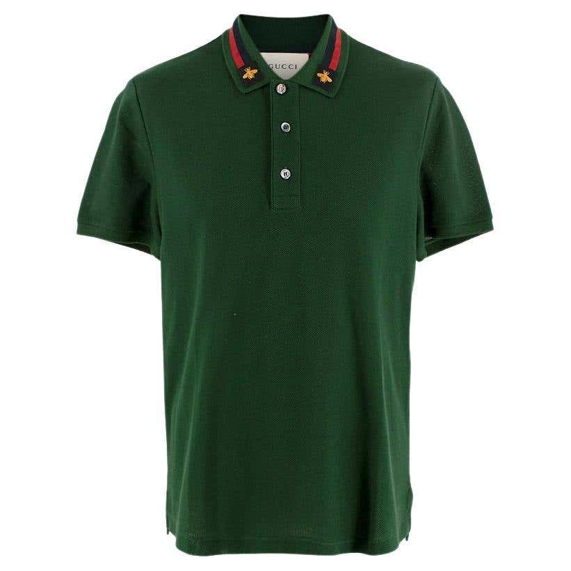Gucci Style Rugby Polo 175 Forest detail 2