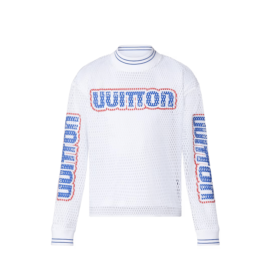 LV Style Long Sleeve Tee 180 Cement detail 2
