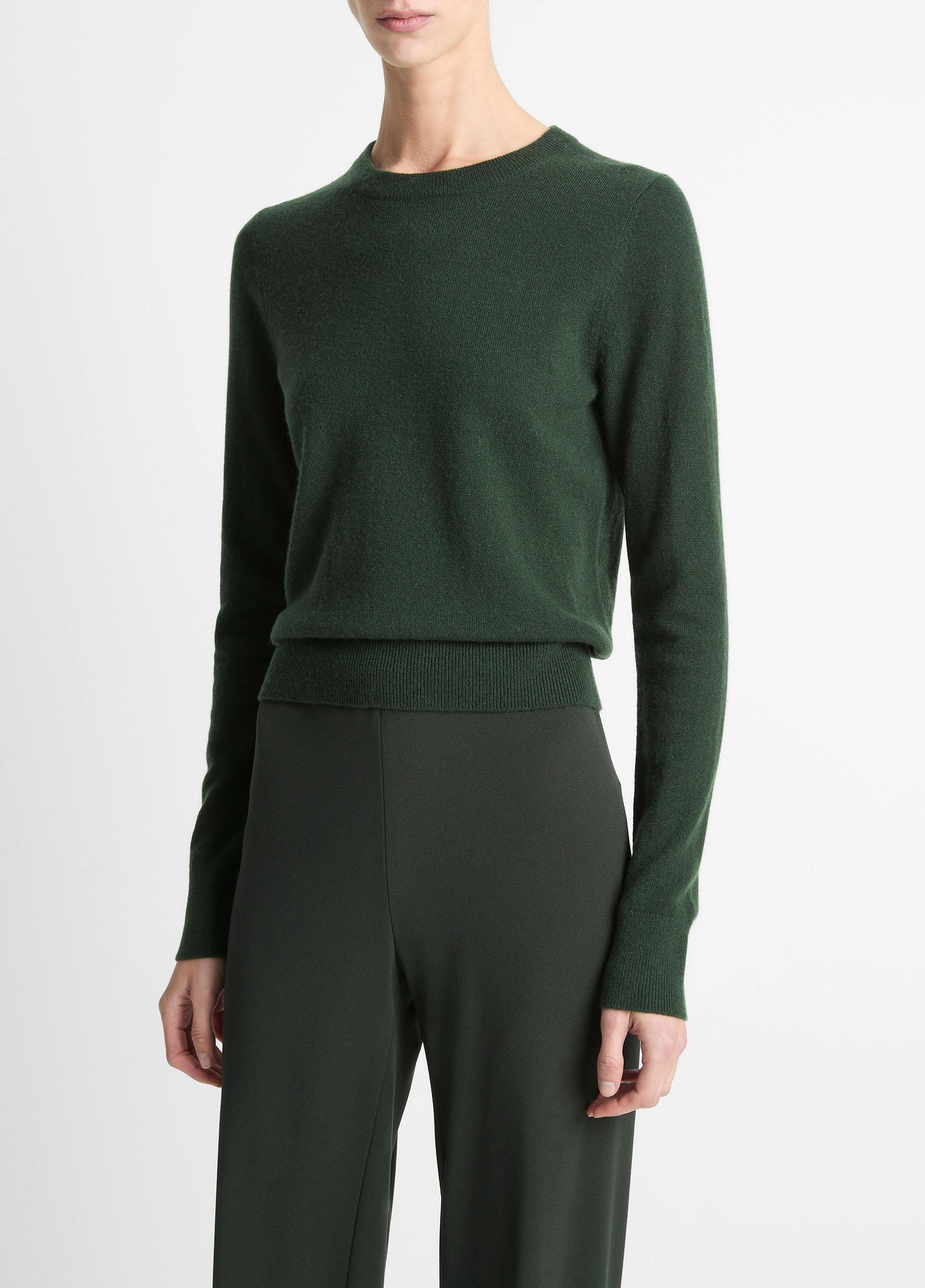 Yeezy Gap Style Cashmere Crewneck 182 Forest detail 3