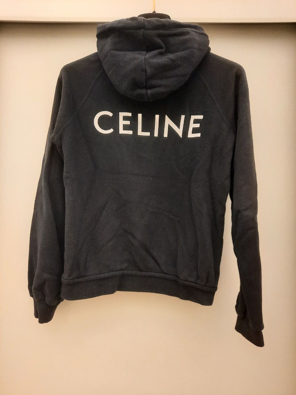 Celine Style Heavyweight Hoodie 186 Butter detail 4