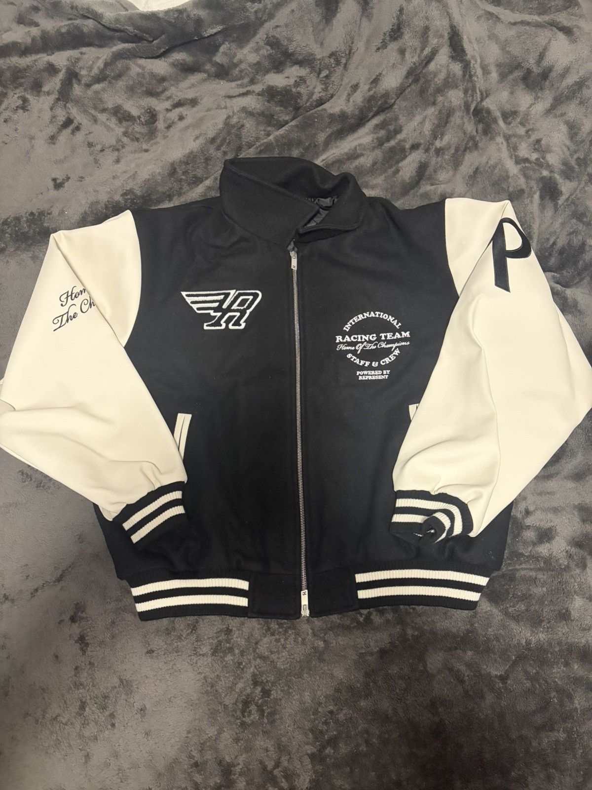 Represent Style Racing Jacket 190 Butter detail 2