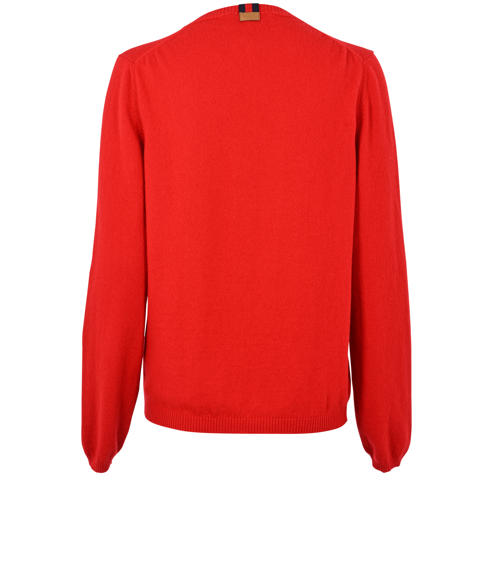 Gucci Style Cashmere Crewneck 196 Cherry detail 3