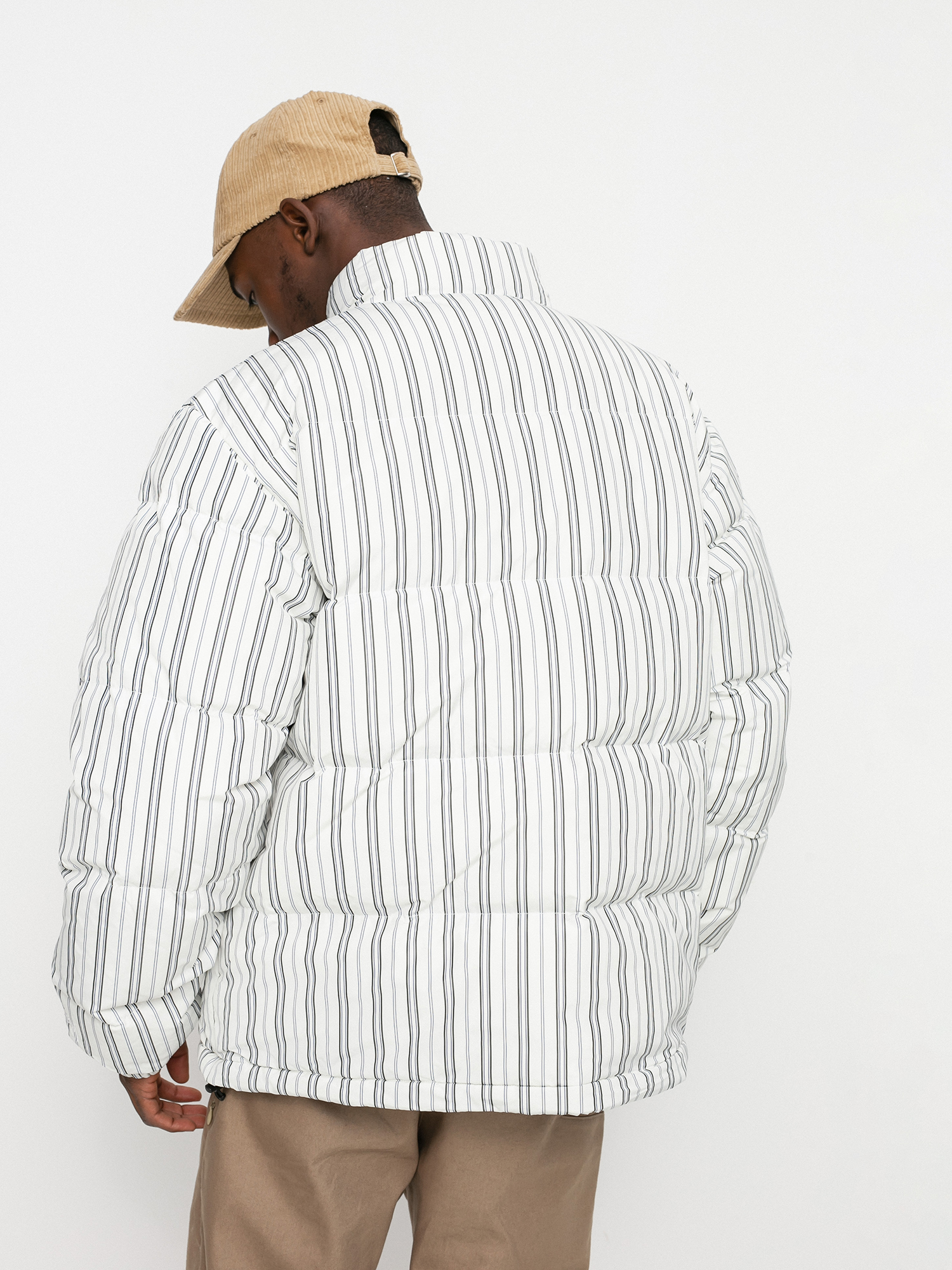 Stussy Style Puffer Jacket 197 Bone detail 2