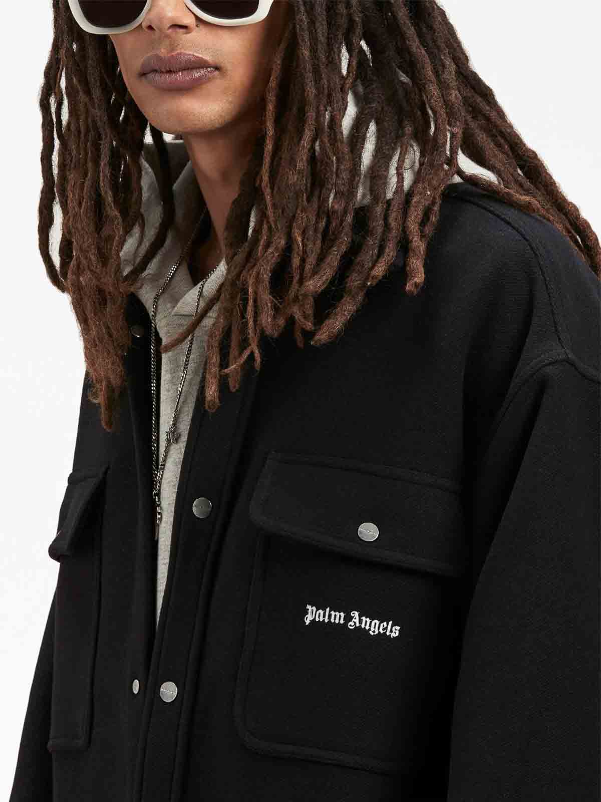 Palm Angels Style Overshirt 199 Stone detail 2