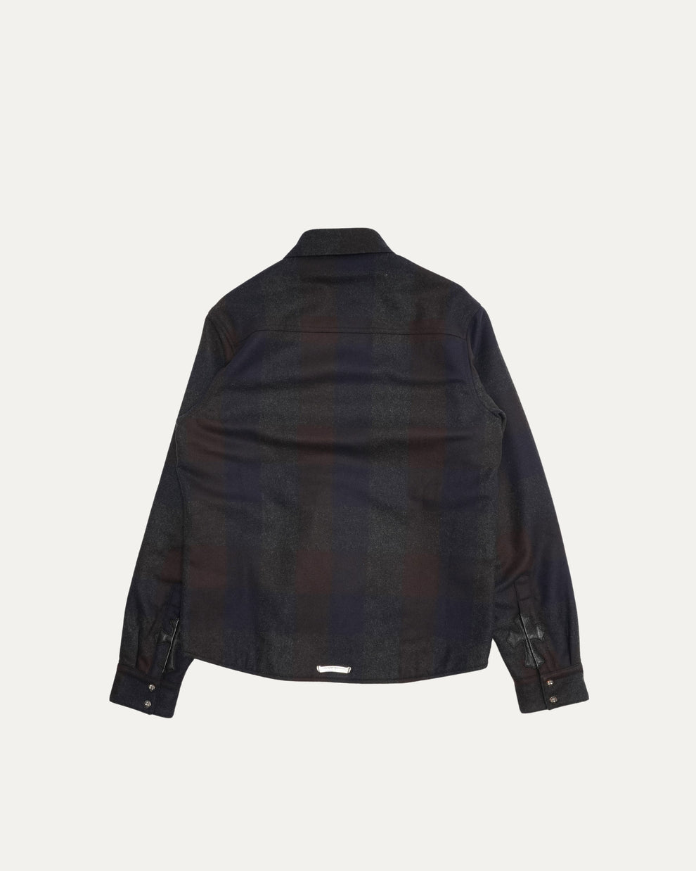 Chrome Hearts Style Overshirt 208 Charcoal detail 2