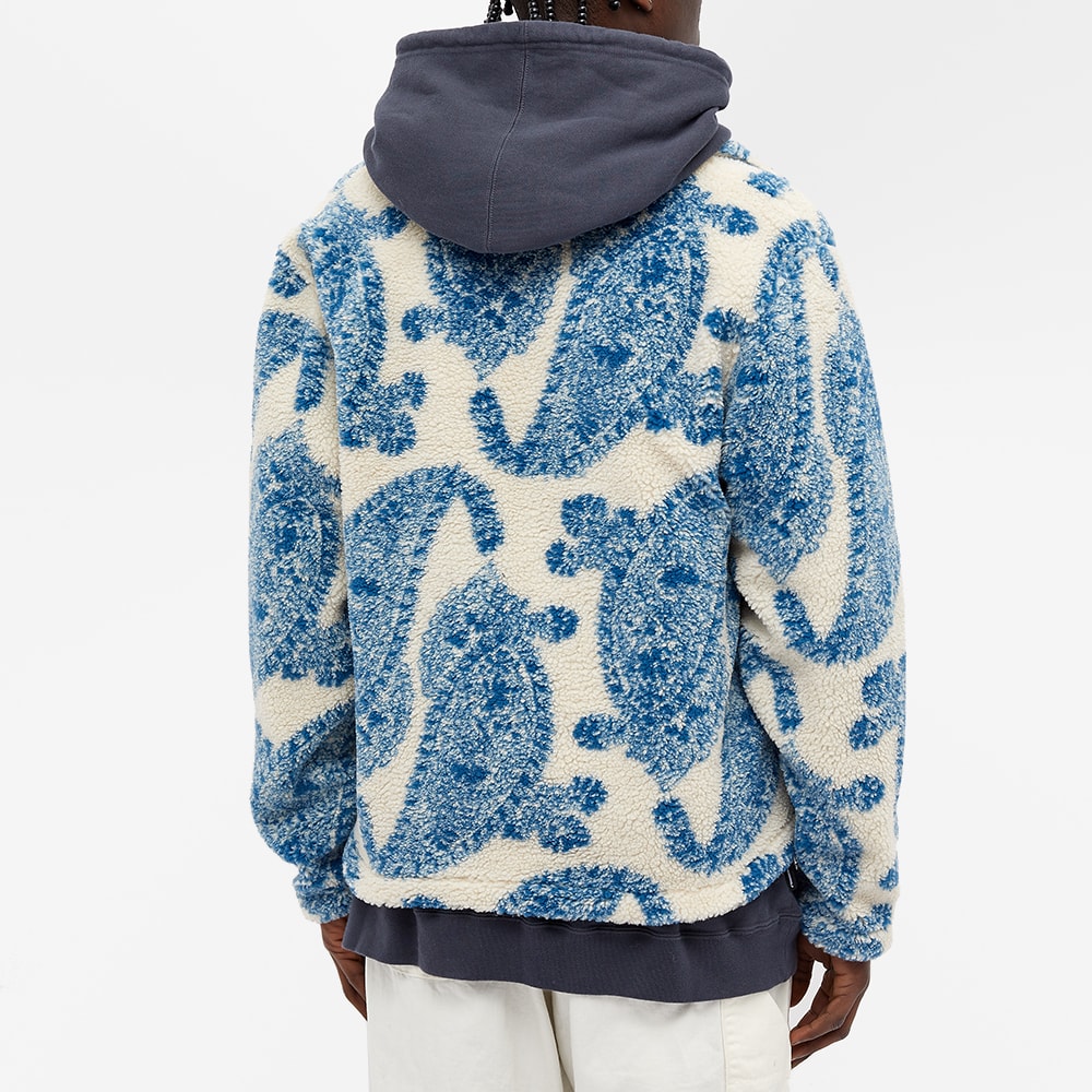 Stussy Style Sherpa Full-Zip 204 Butter detail 4