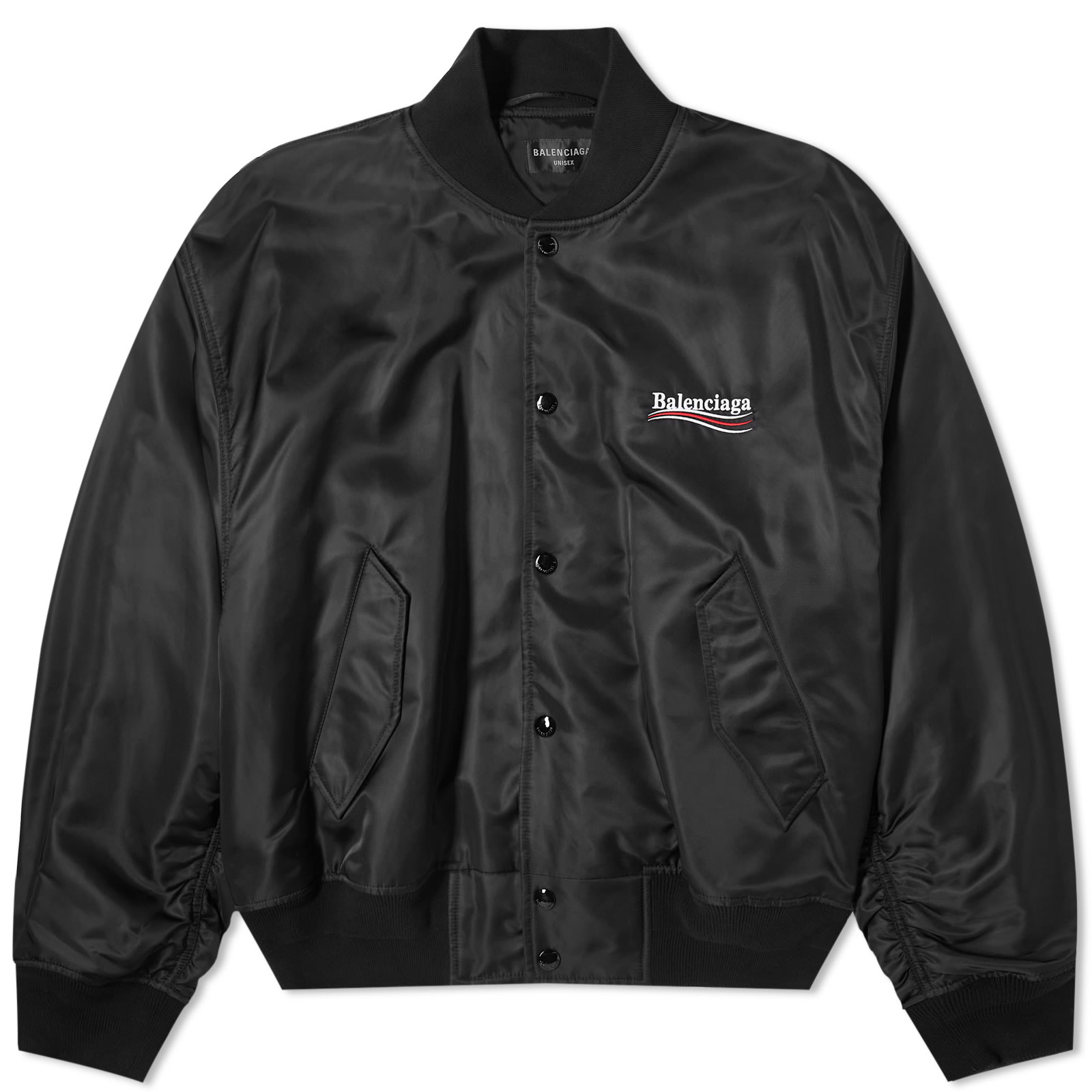 Balenciaga Style Bomber Jacket 209 Stone detail 3