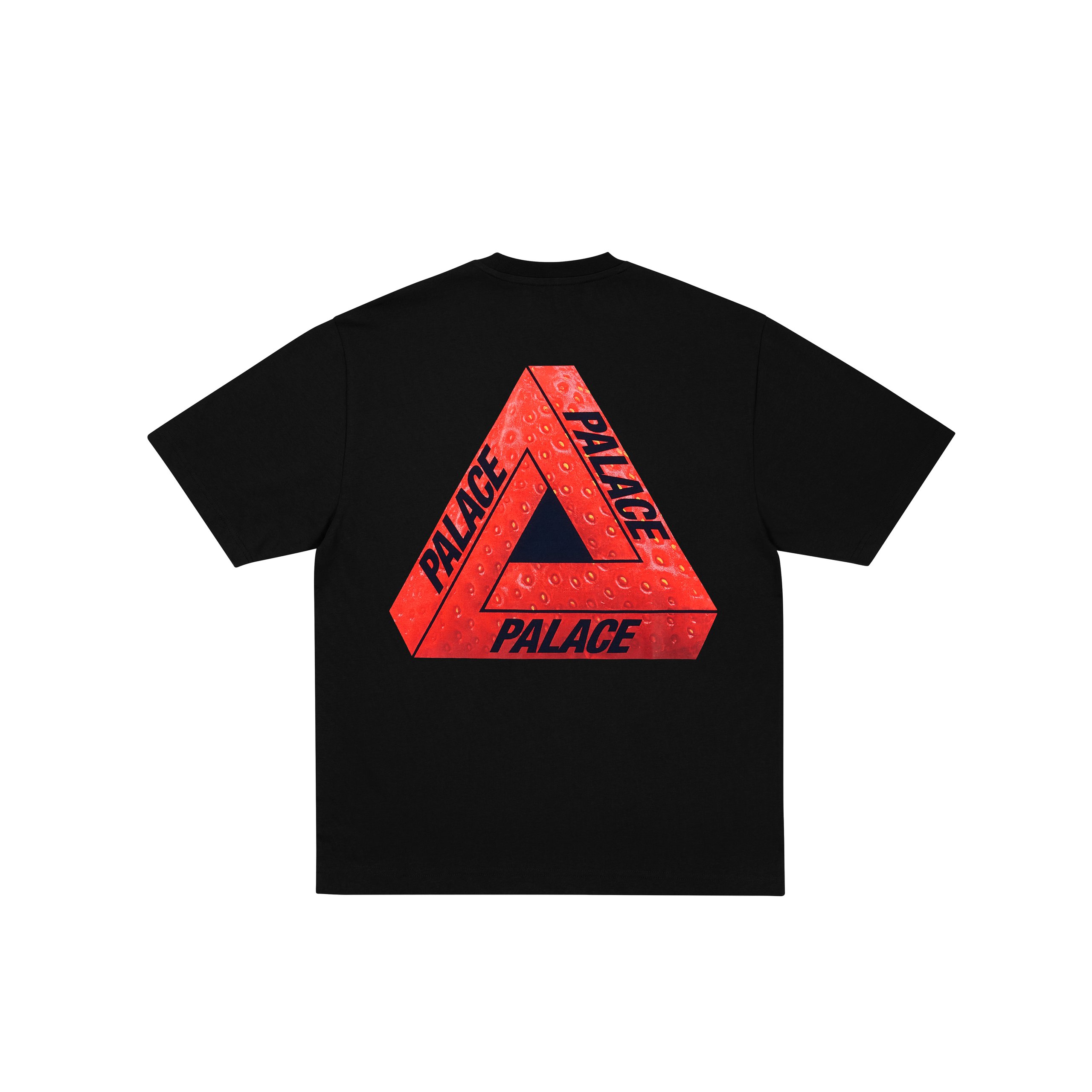 Palace Style Tri-Ferg Tee Washed Black detail 2