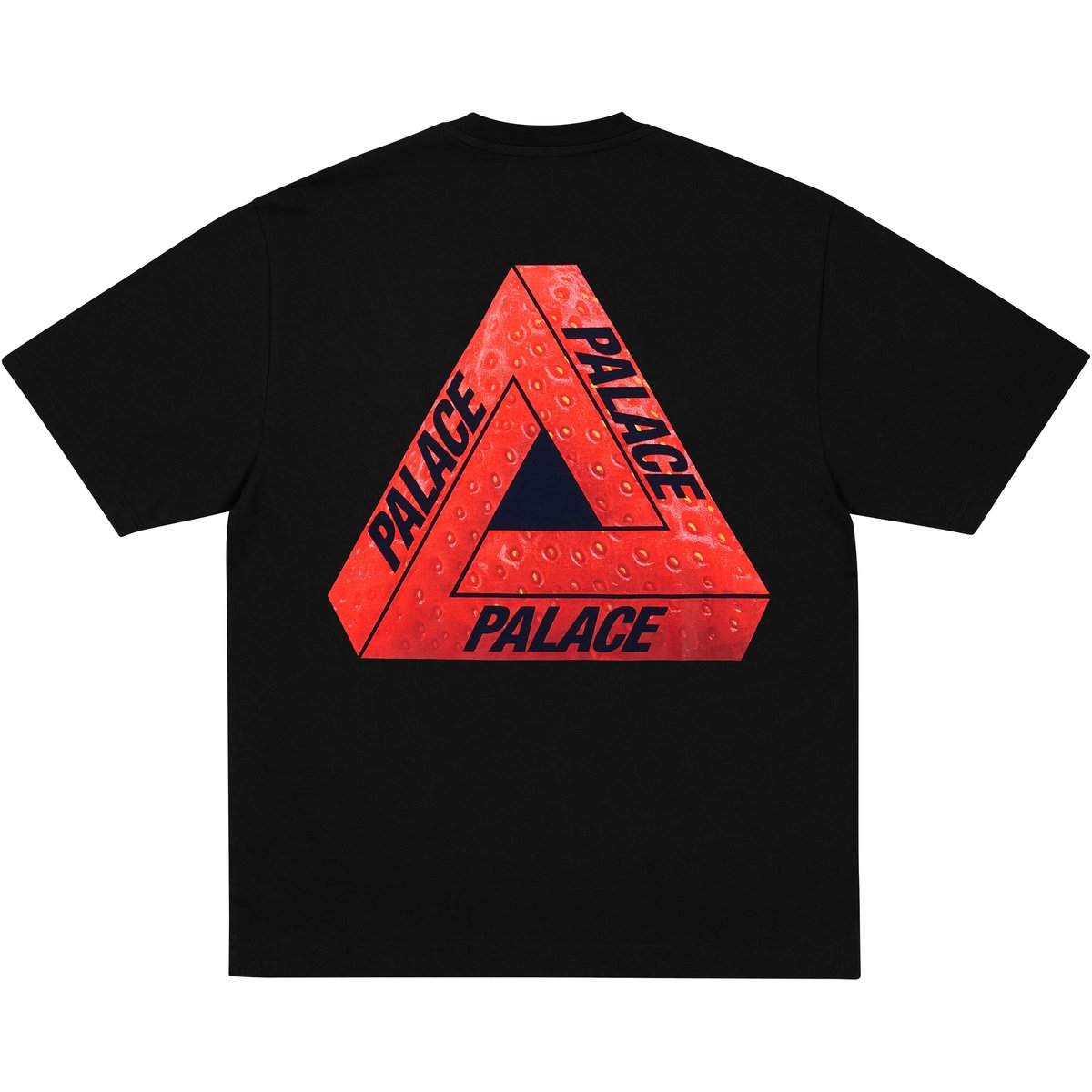 Palace Style Tri-Ferg Tee Washed Black detail 3