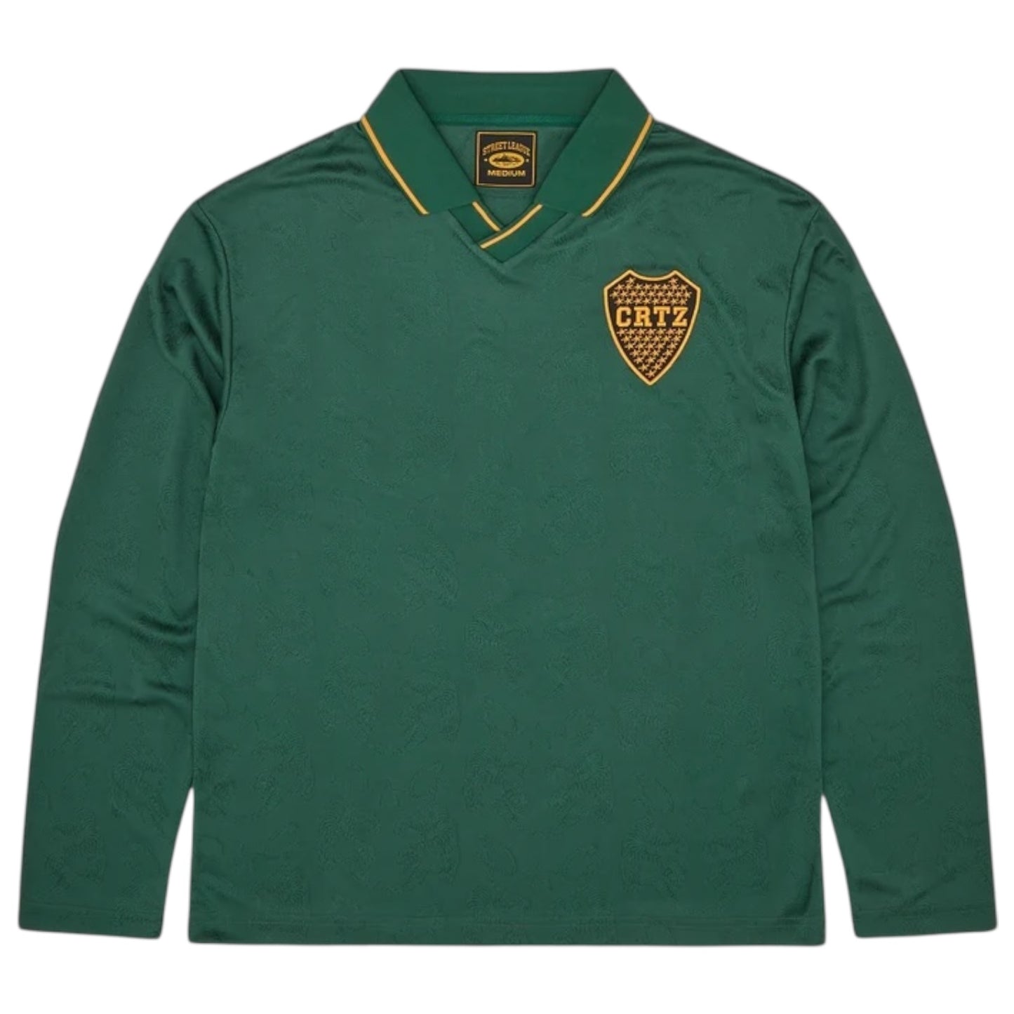 Corteiz Style Long Sleeve Tee 224 Forest detail 3