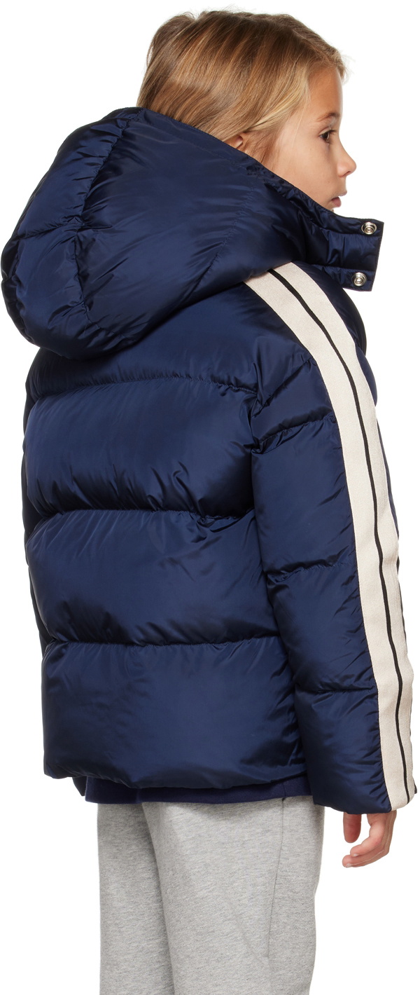 Palm Angels Style Puffer Jacket 232 Navy detail 3