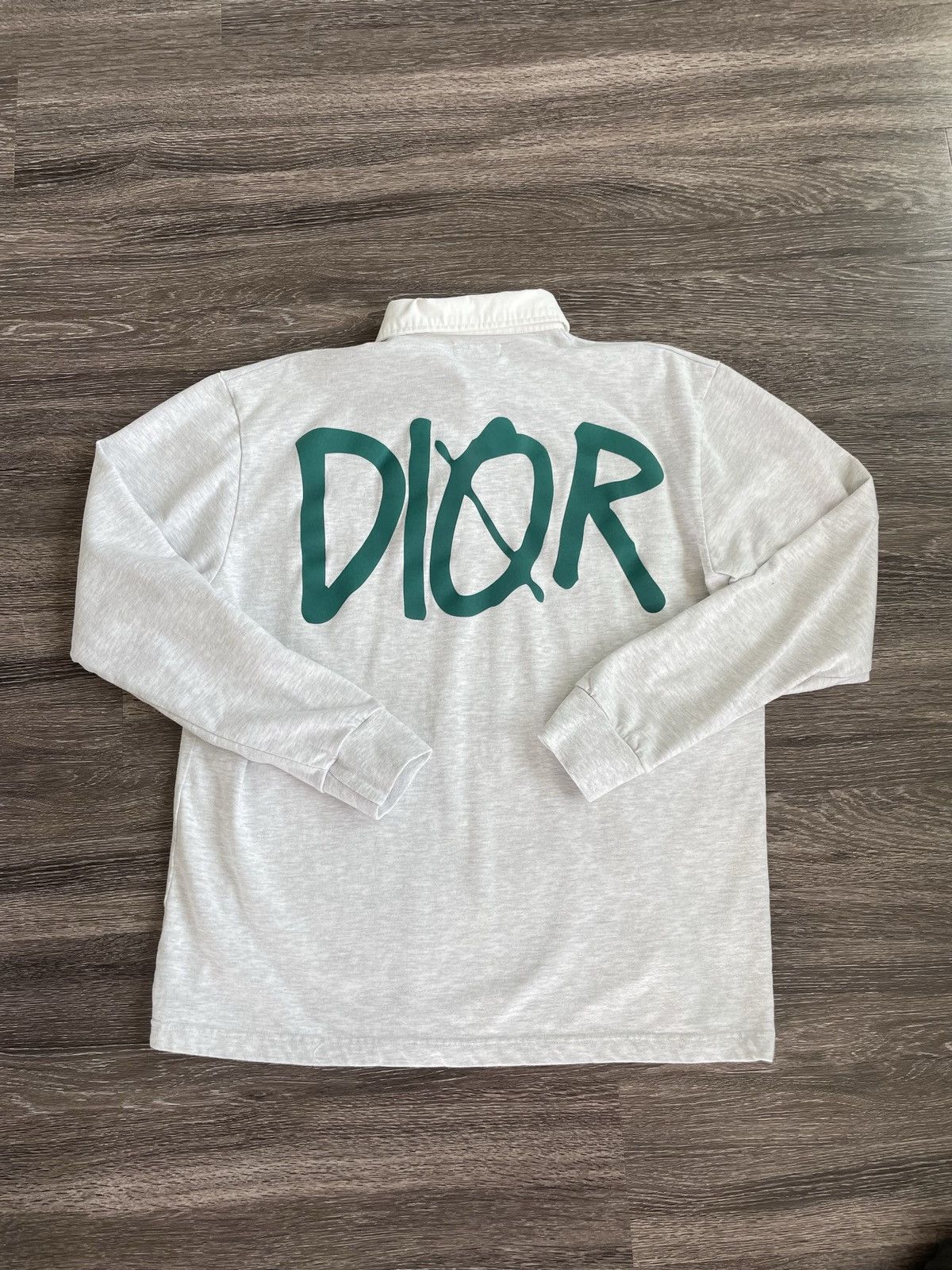 Dior Style Rugby Polo 244 Stone detail 4