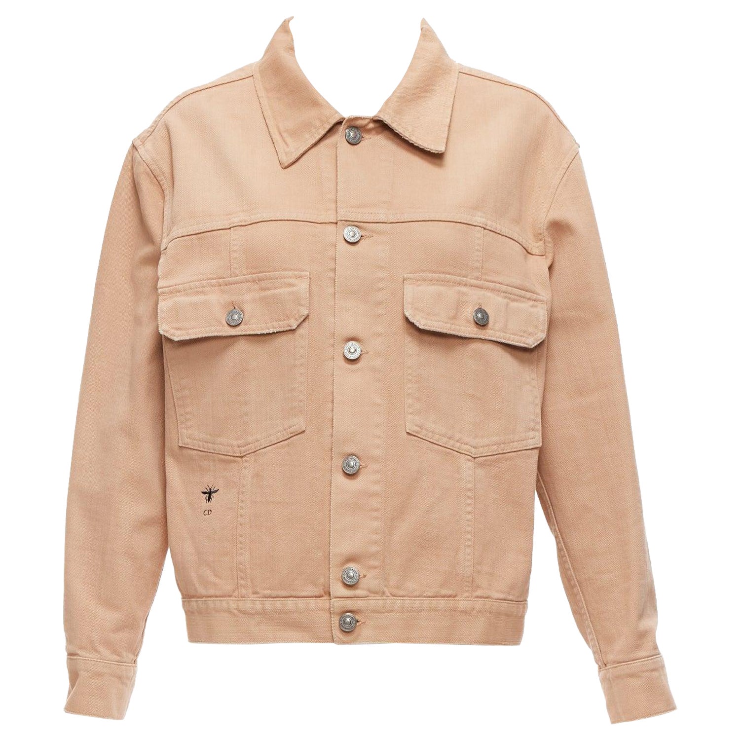 Dior Style Denim Trucker 247 Dusty Rose detail 4