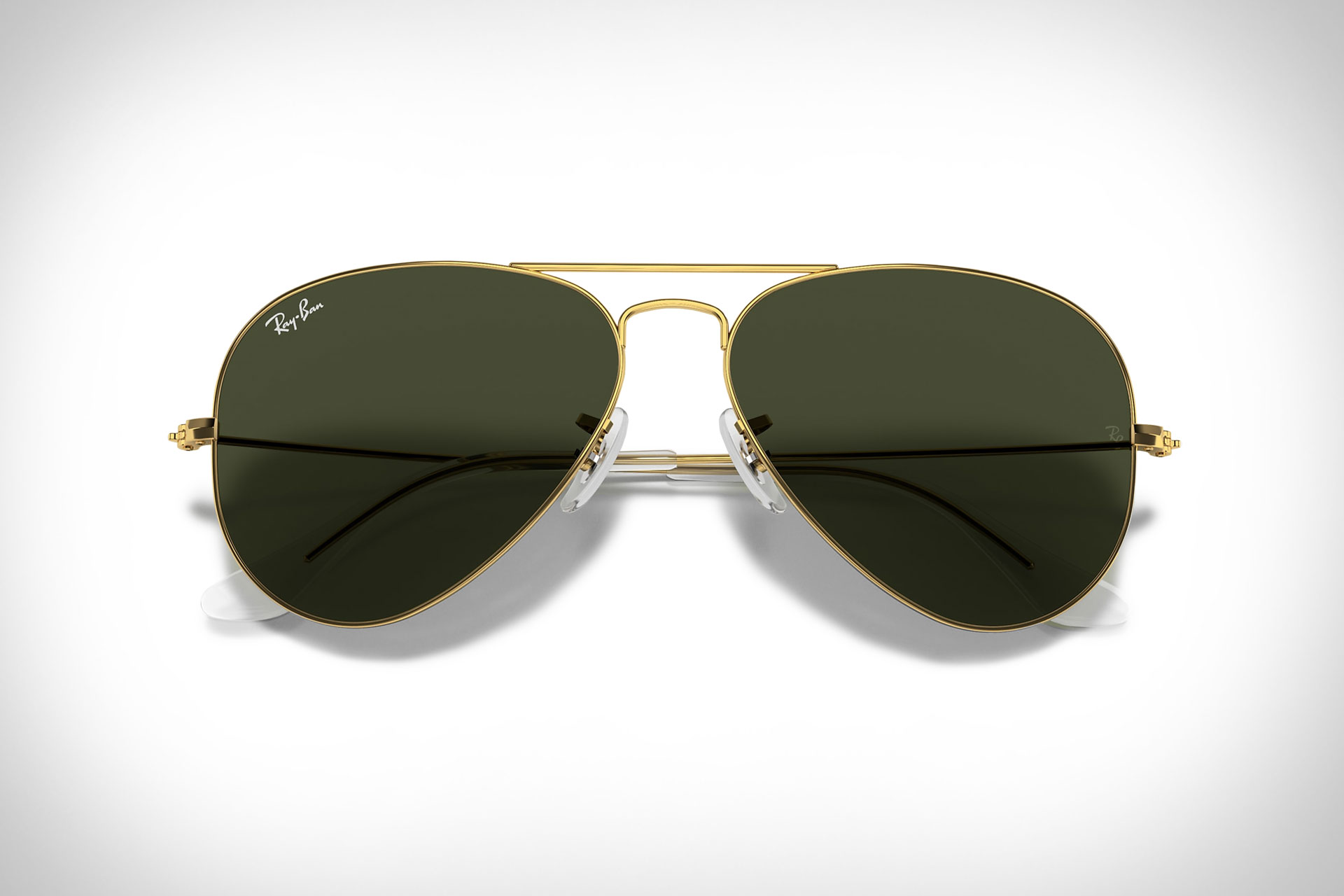 Ray-Ban Style Aviator Classic Gold / G-15 detail 4