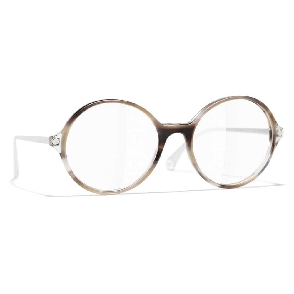 Chanel Style Clubmaster Round 27 Tortoise detail 2
