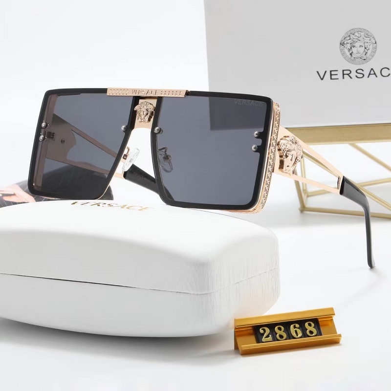 Versace Style Oversized Square 28 Rose Gold detail 3