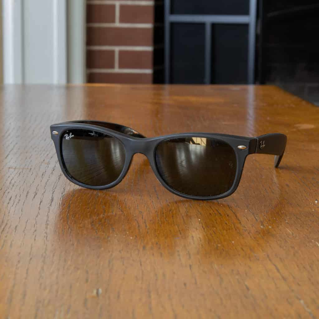 Ray-Ban Style Wayfarer Original Black / G-15 detail 4