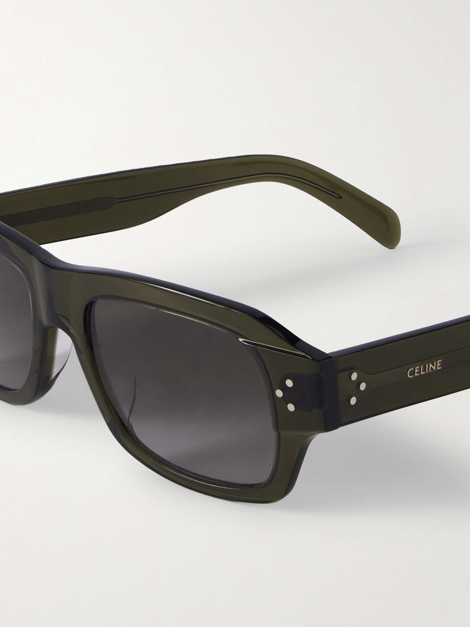 Celine Style Millionaires Frame 32 Blue Mirror detail 3