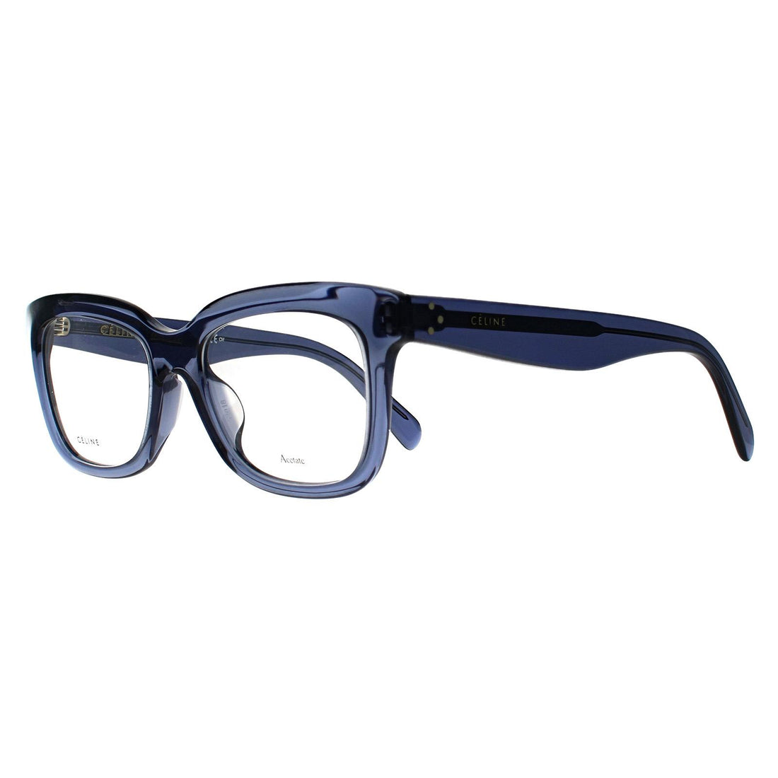 Celine Style Millionaires Frame 32 Blue Mirror detail 4