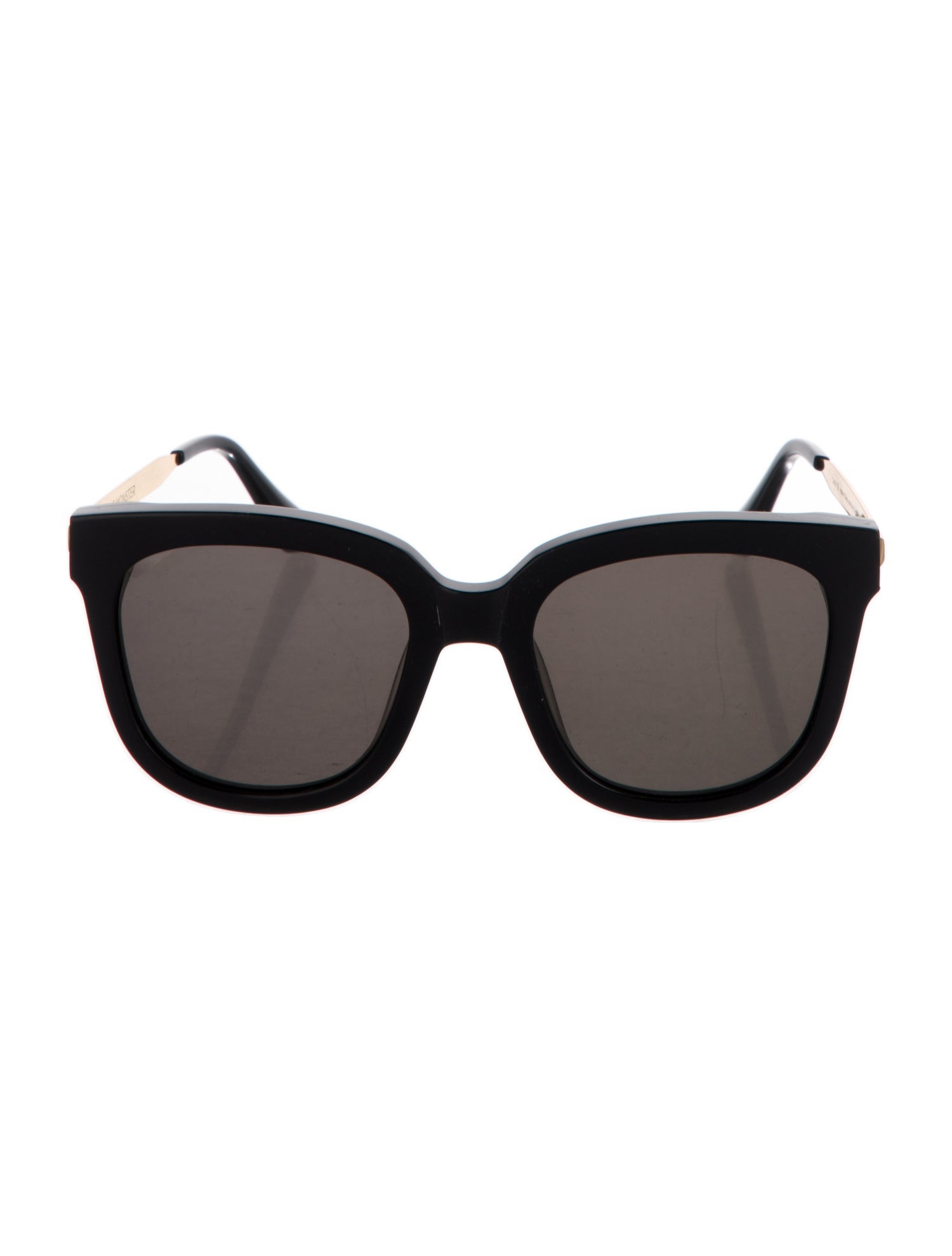 Gentle Monster Style Wayfarer Classic 33 Black / Gold detail 4