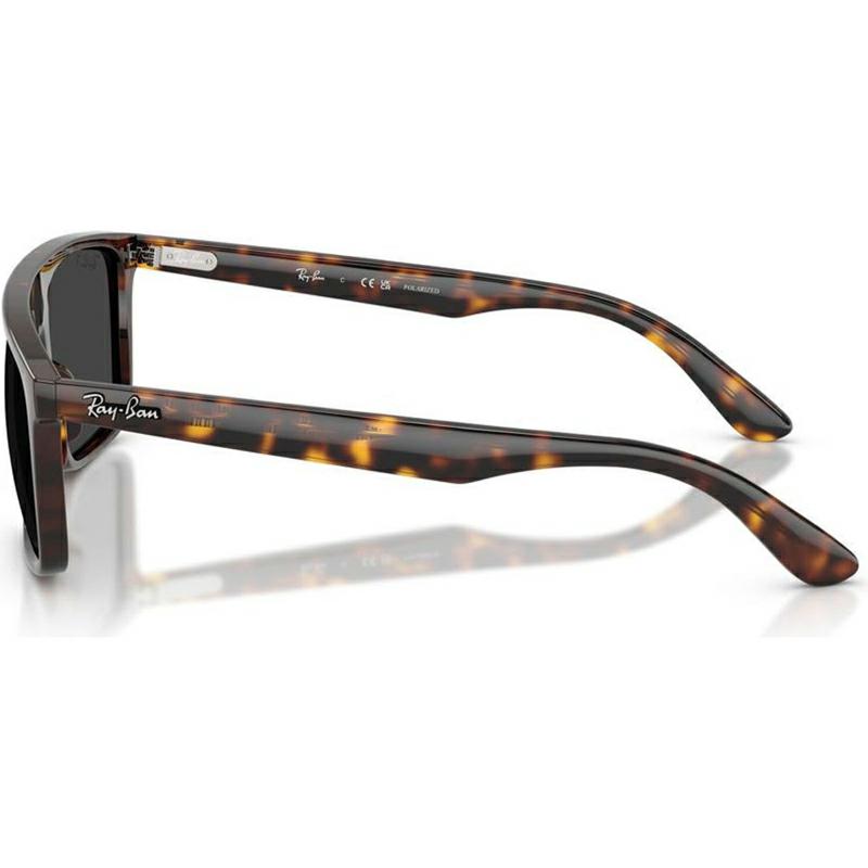 Ray-Ban Style Shield Sunglasses 36 Havana detail 4