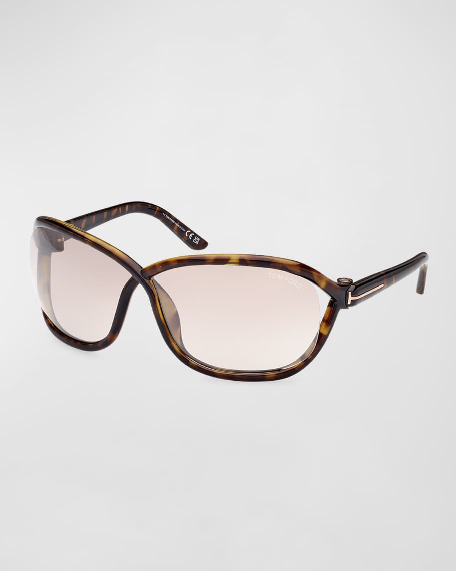 Tom Ford Style Sport Wrap 47 Rose Gold detail 4