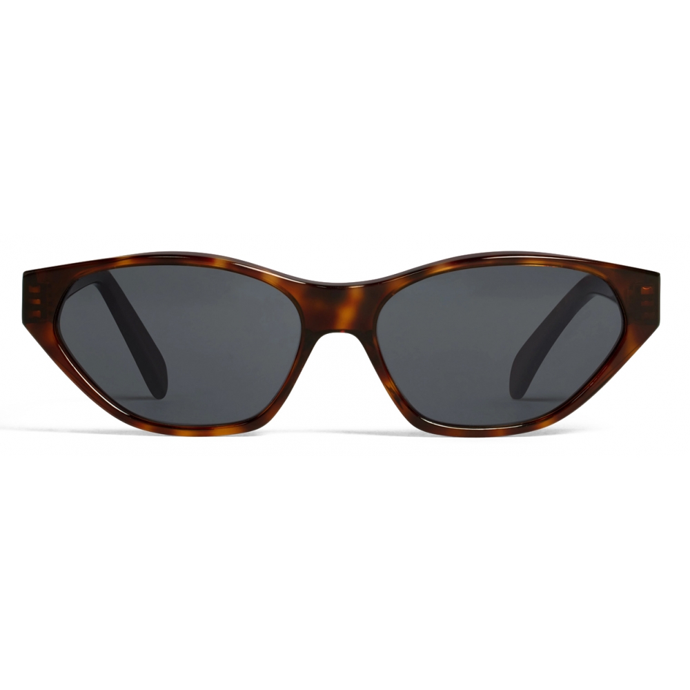 Celine Style Cat-Eye Acetate 51 Havana detail 4
