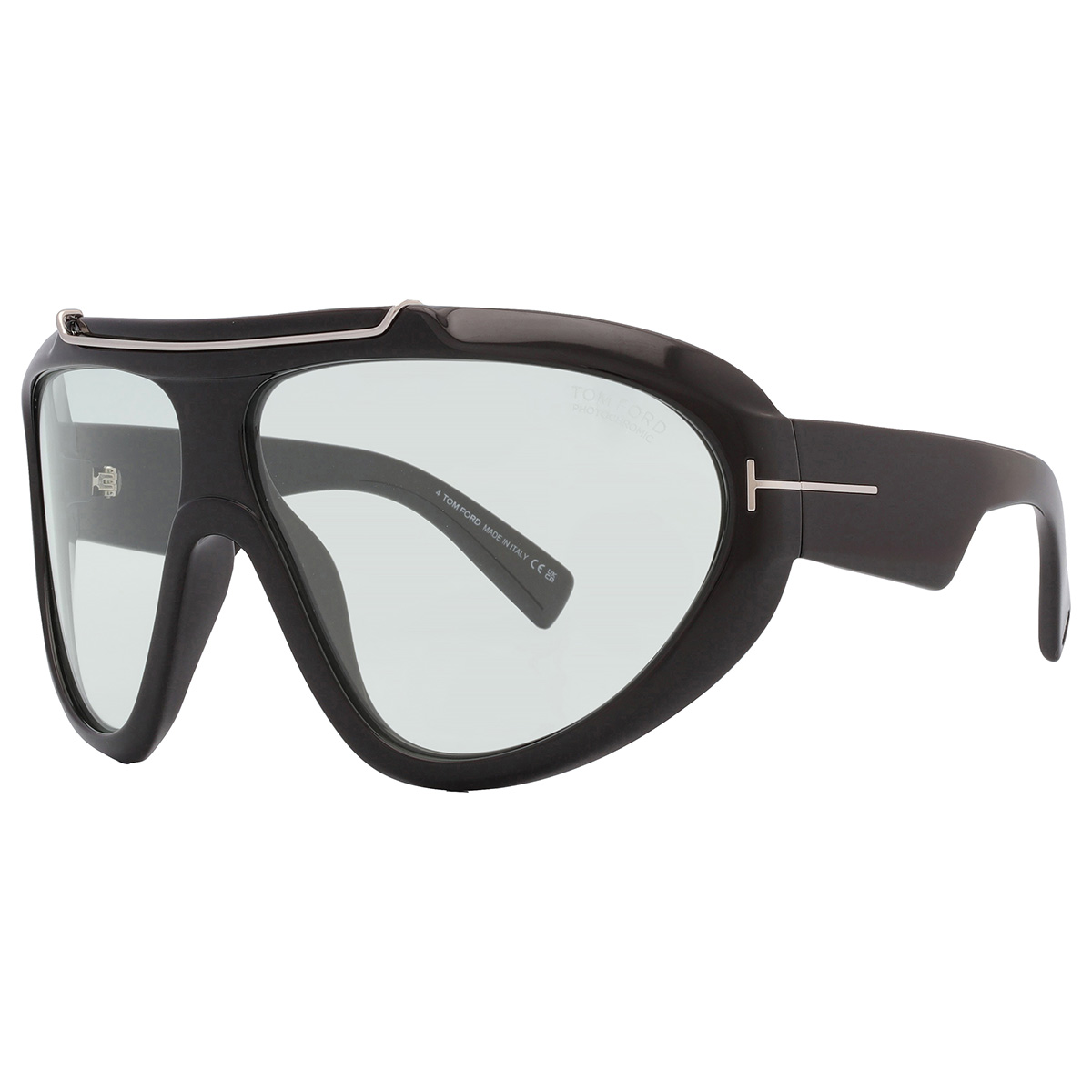 Tom Ford Style Shield Sunglasses 57 Green Classic detail 2