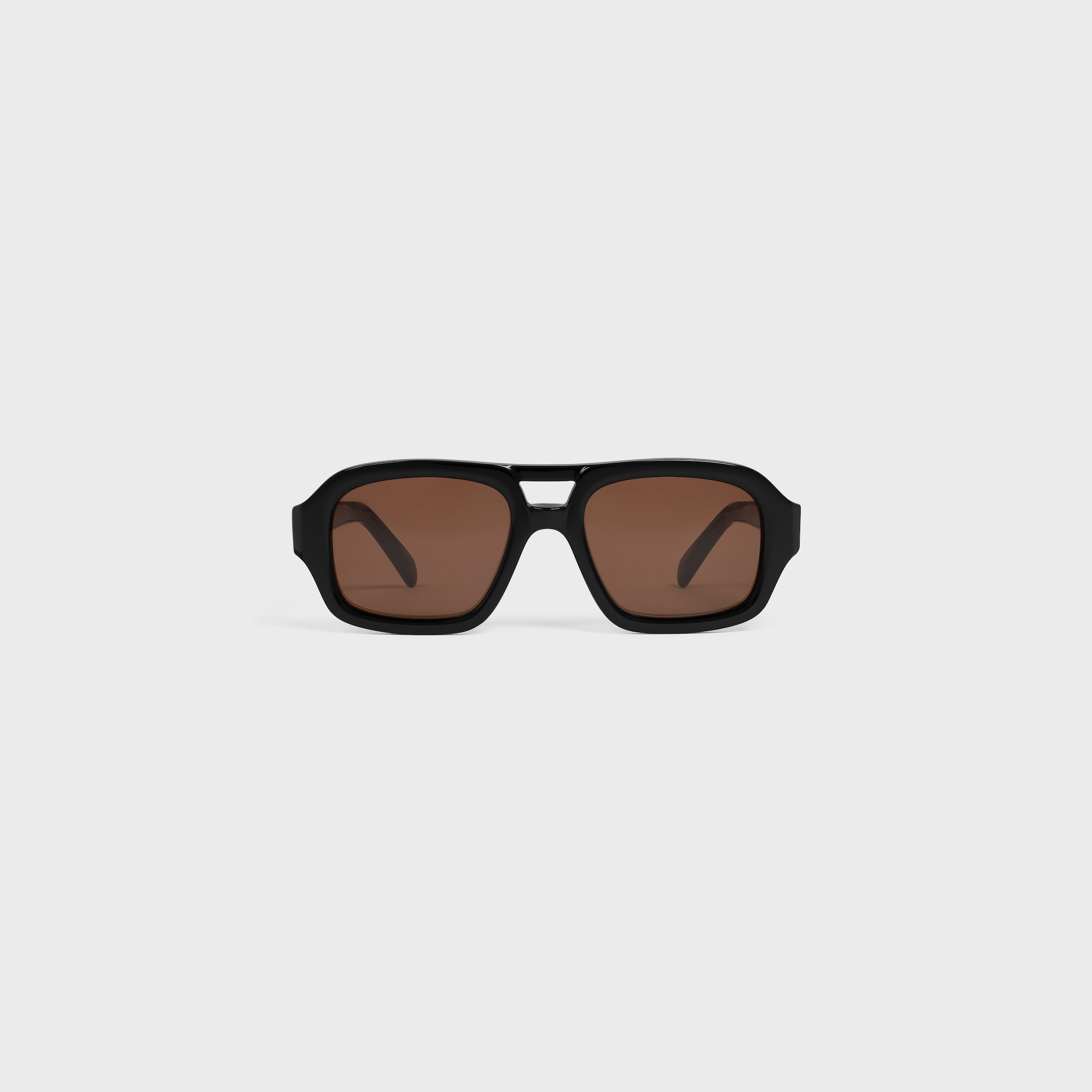Celine Style Millionaires Frame 62 Matte Black detail 3