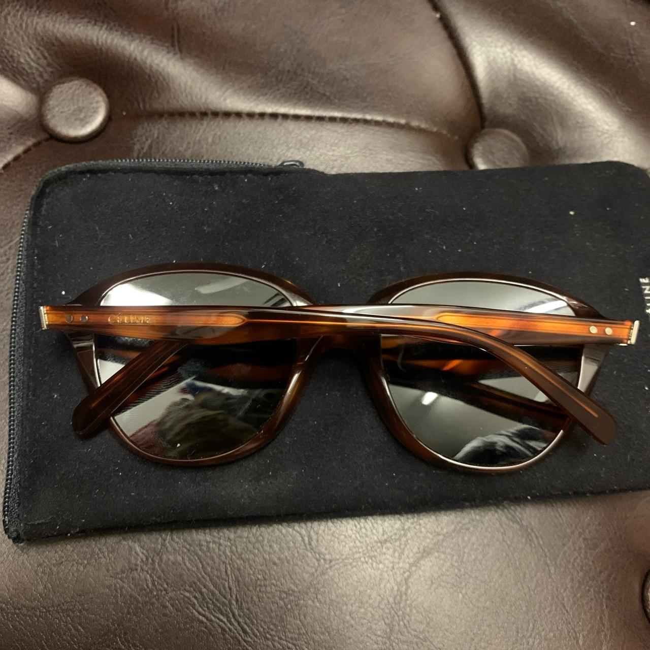 Celine Style Pilot Frame 71 Tortoise detail 3