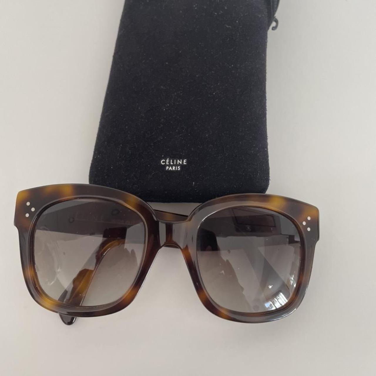 Celine Style Pilot Frame 71 Tortoise detail 4