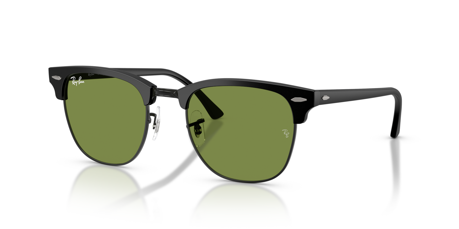 Dior Style Clubmaster Round 73 Green Classic detail 2