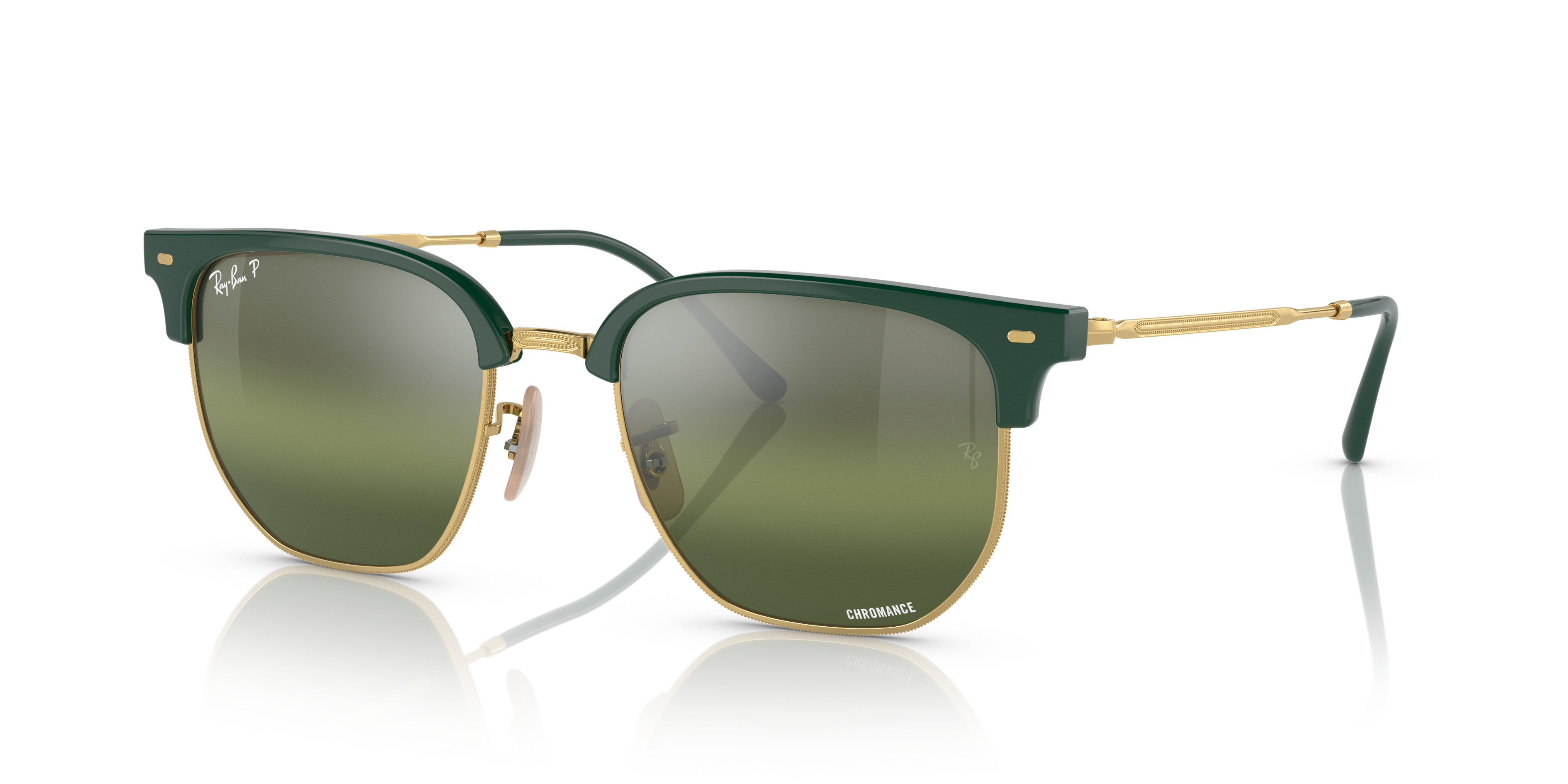 Dior Style Clubmaster Round 73 Green Classic detail 3
