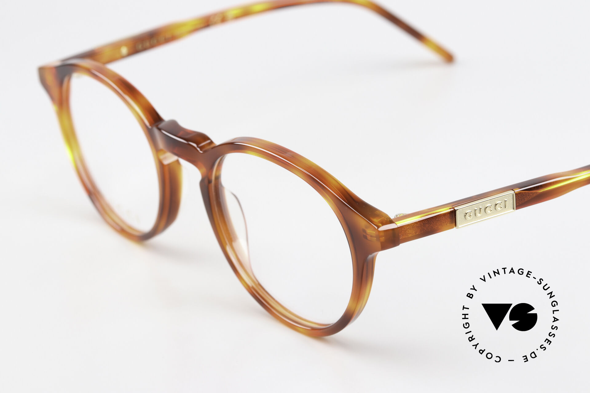Gucci Style Panto Frame 74 Amber Gradient detail 2