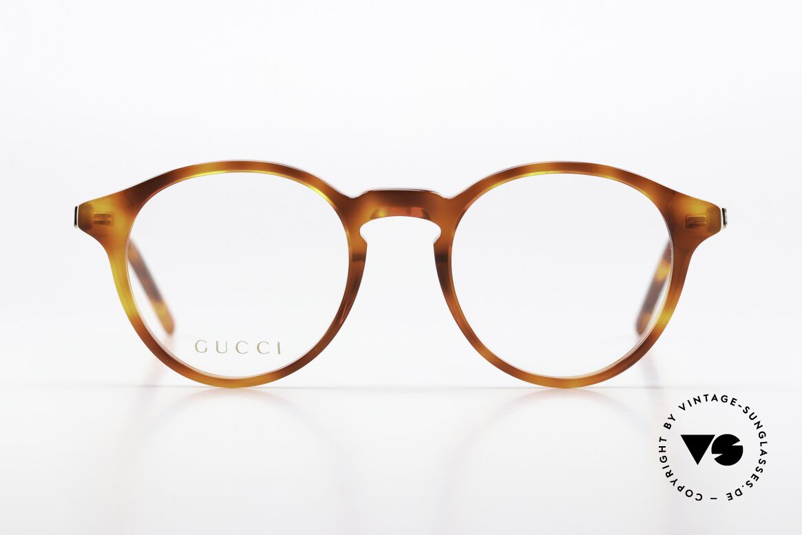 Gucci Style Panto Frame 74 Amber Gradient detail 3