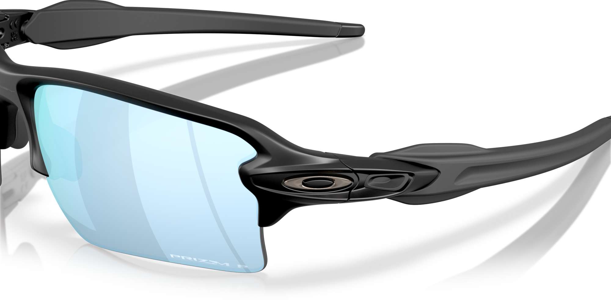 Oakley Style Oversized Square 79 Black / Gold detail 3